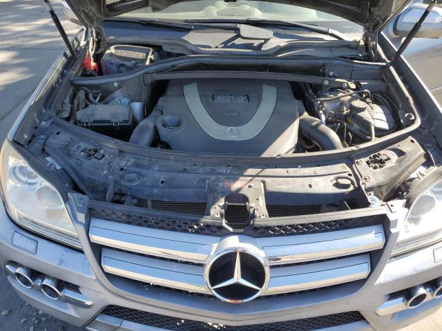 4JGBF7BE0AA584769 - 2010 MERCEDES-BENZ GL 450 4MATIC GRAY photo 12