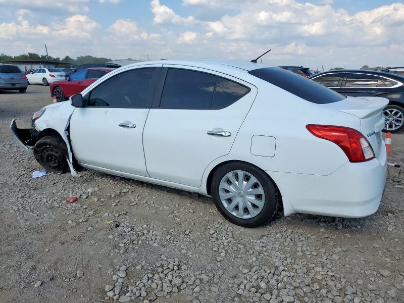 3N1CN7APXFL821009 - 2015 NISSAN VERSA S WHITE photo 2