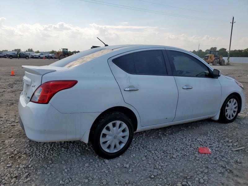 3N1CN7APXFL821009 - 2015 NISSAN VERSA S WHITE photo 3