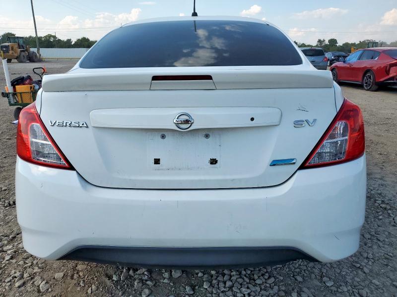 3N1CN7APXFL821009 - 2015 NISSAN VERSA S WHITE photo 6