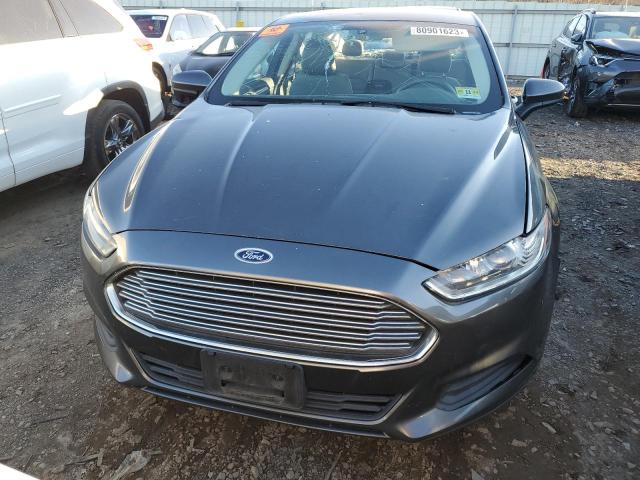 3FA6P0UU0FR188049 - 2015 FORD FUSION S HYBRID GRAY photo 5