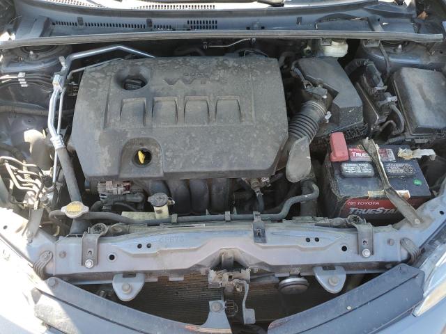 2T1BURHE3HC788226 - 2017 TOYOTA COROLLA L GRAY photo 11