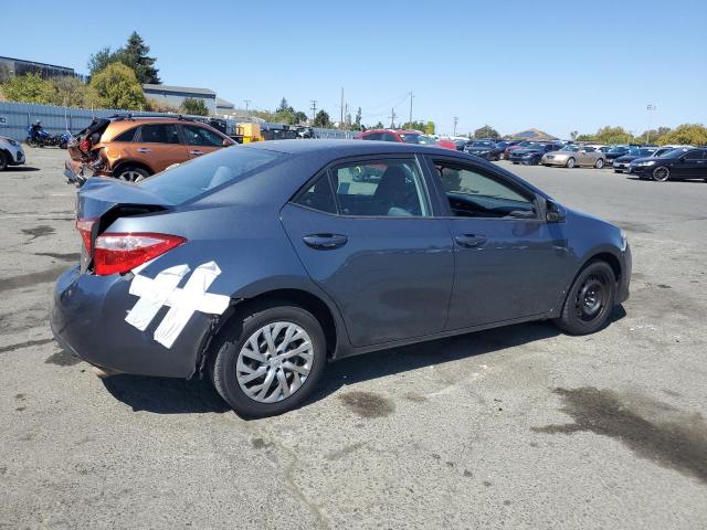 2T1BURHE3HC788226 - 2017 TOYOTA COROLLA L GRAY photo 3