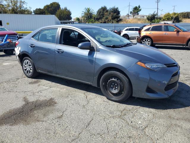 2T1BURHE3HC788226 - 2017 TOYOTA COROLLA L GRAY photo 4