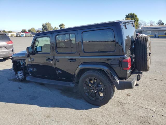 1C4JJXP66MW716215 - 2021 JEEP WRANGLER U SAHARA 4XE BLACK photo 2
