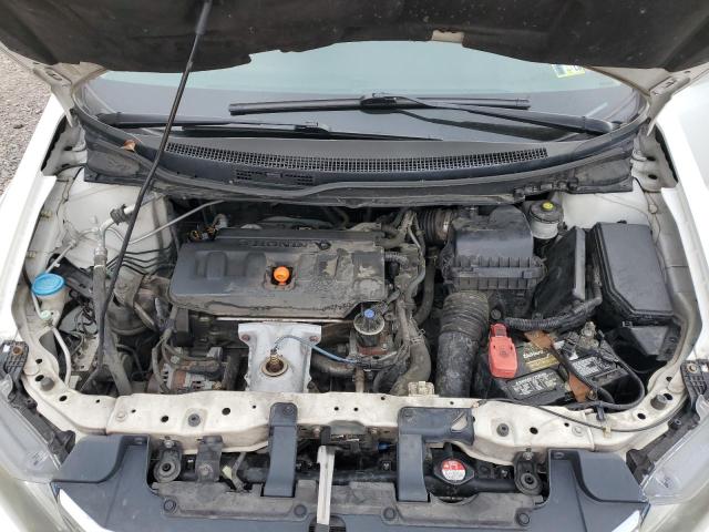 19XFB2F92CE314735 - 2012 HONDA CIVIC EXL WHITE photo 11