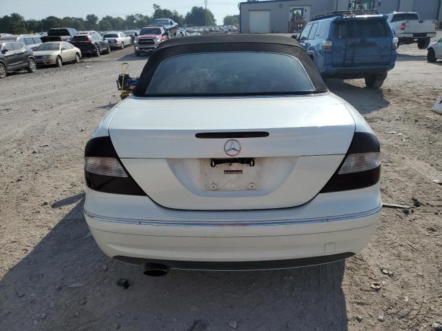 WDBTK56F19T104202 - 2009 MERCEDES-BENZ CLK 350 WHITE photo 6