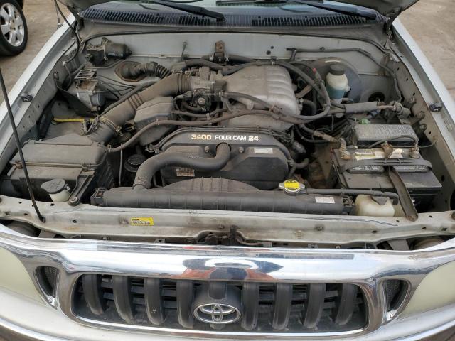 5TEHN72N44Z430559 - 2004 TOYOTA TACOMA DOUBLE CAB 灰色 照片 11