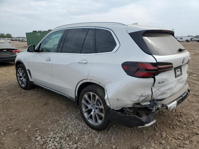 5UX43EU04R9U93981 - 2024 BMW X5 XDRIVE50E WHITE photo 2