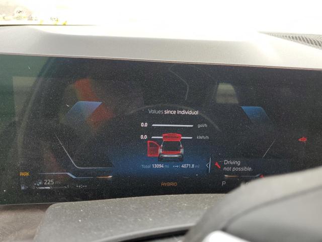 5UX43EU04R9U93981 - 2024 BMW X5 XDRIVE50E WHITE photo 9