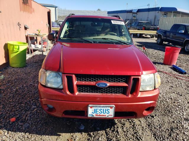 1FMZU67K55UA30290 - 2005 FORD EXPLORER S RED photo 5