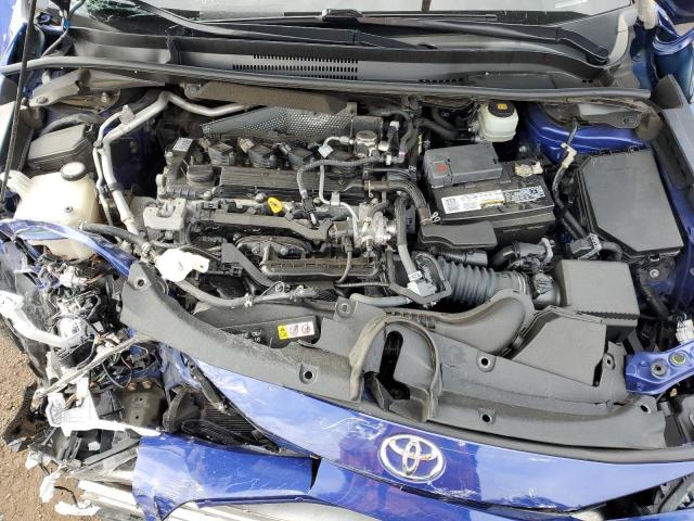 JTDS4RCE8LJ018270 - 2020 TOYOTA COROLLA SE 蓝色 照片 11