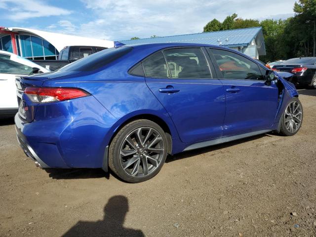 JTDS4RCE8LJ018270 - 2020 TOYOTA COROLLA SE 蓝色 照片 3