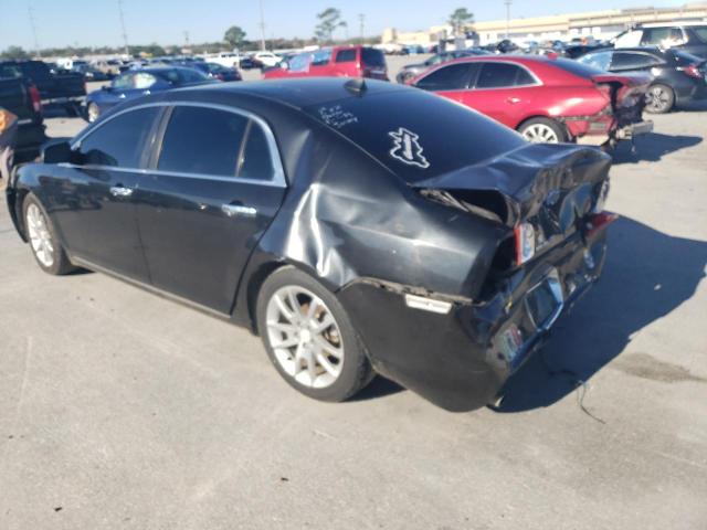 1G1ZE5E08CF149166 - 2012 CHEVROLET MALIBU LTZ შავი ფოტო 2