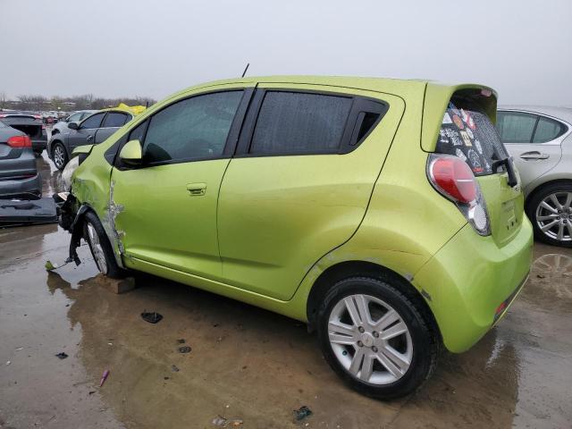 KL8CD6S99EC408740 - 2014 CHEVROLET SPARK 1LT GREEN photo 2