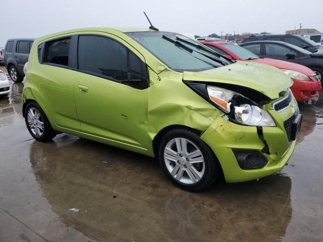 KL8CD6S99EC408740 - 2014 CHEVROLET SPARK 1LT GREEN photo 4