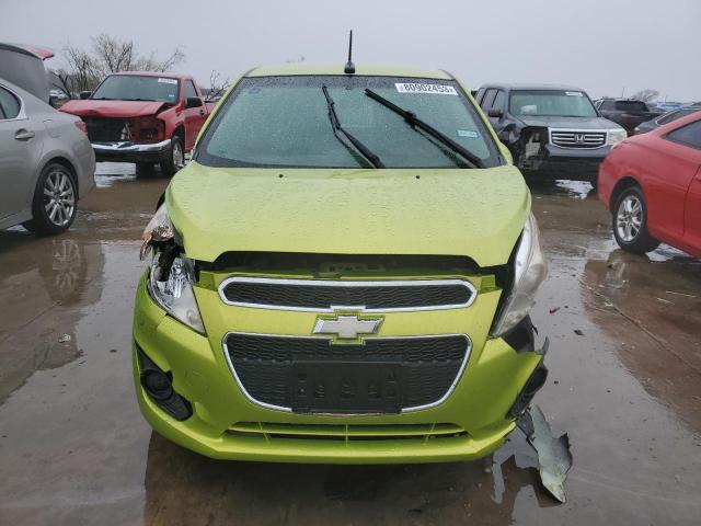 KL8CD6S99EC408740 - 2014 CHEVROLET SPARK 1LT GREEN photo 5