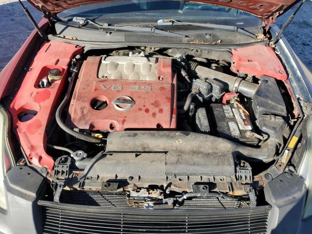 1N4BA41E24C834191 - 2004 NISSAN MAXIMA SE RED photo 11