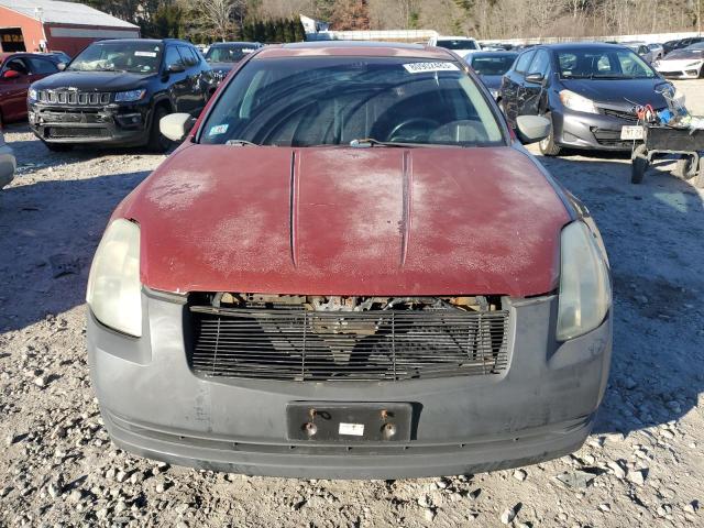 1N4BA41E24C834191 - 2004 NISSAN MAXIMA SE RED photo 5