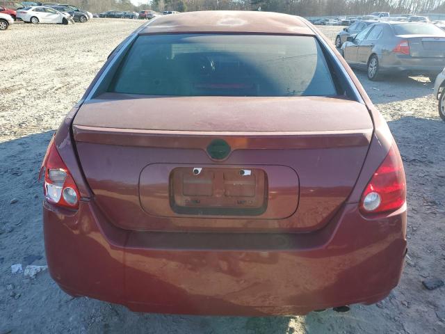 1N4BA41E24C834191 - 2004 NISSAN MAXIMA SE RED photo 6