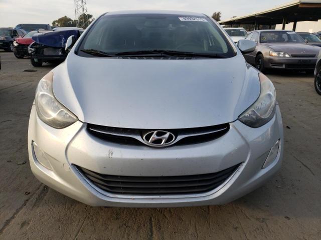 5NPDH4AE8DH165704 - 2013 HYUNDAI ELANTRA GLS SILVER photo 5