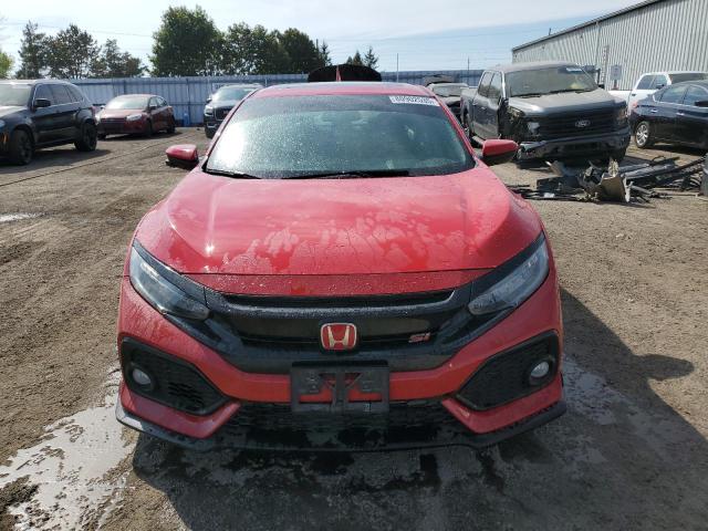 2HGFC1E55JH200236 - 2018 HONDA CIVIC SI RED photo 5