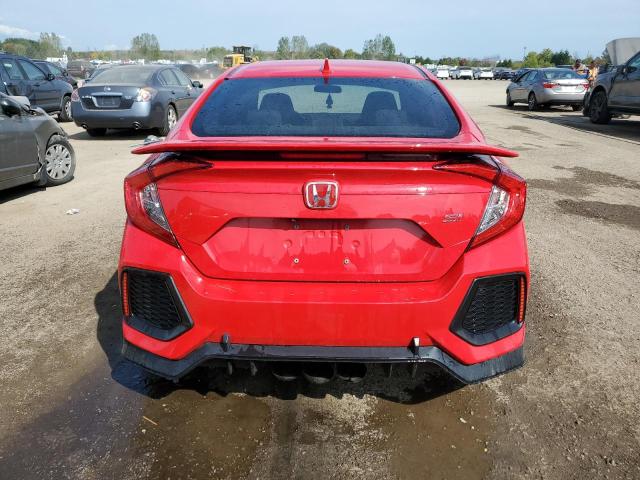 2HGFC1E55JH200236 - 2018 HONDA CIVIC SI RED photo 6