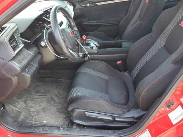 2HGFC1E55JH200236 - 2018 HONDA CIVIC SI RED photo 7