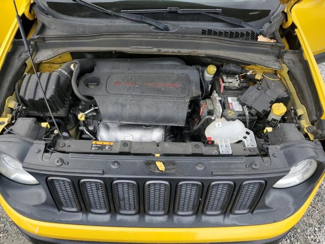 ZACCJBCT2GPD07718 - 2016 JEEP RENEGADE TRAILHAWK YELLOW photo 11