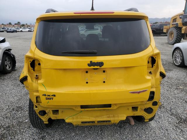 ZACCJBCT2GPD07718 - 2016 JEEP RENEGADE TRAILHAWK YELLOW photo 6