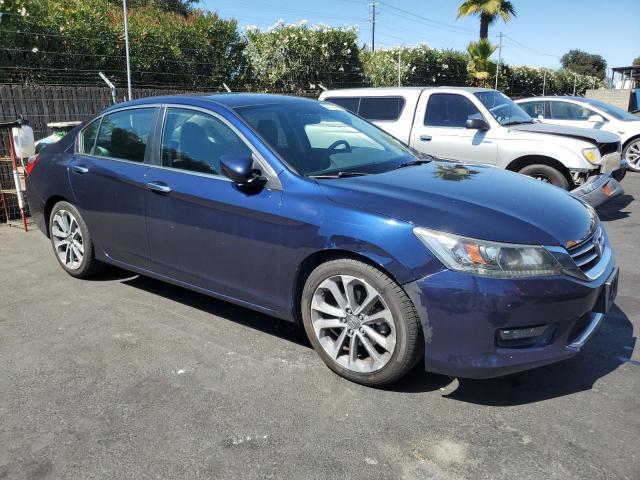 1HGCR2F52EA294733 - 2014 HONDA ACCORD SPORT 蓝色 照片 4