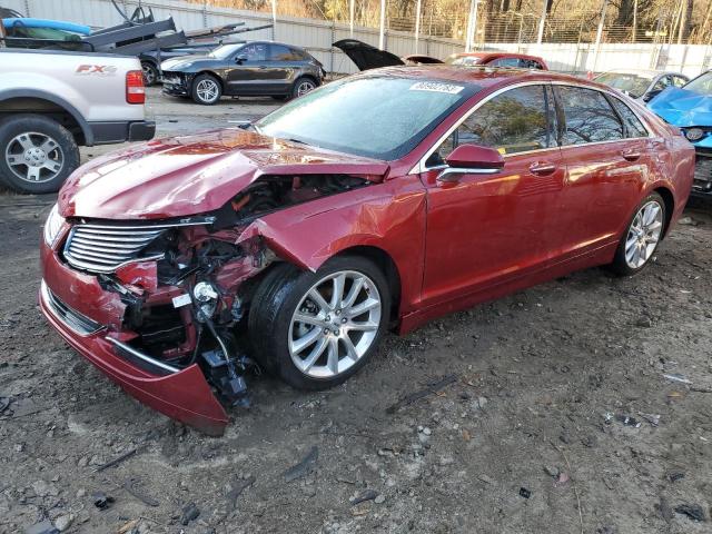 3LN6L2LUXFR608401 - 2015 LINCOLN MKZ HYBRID RED photo 1