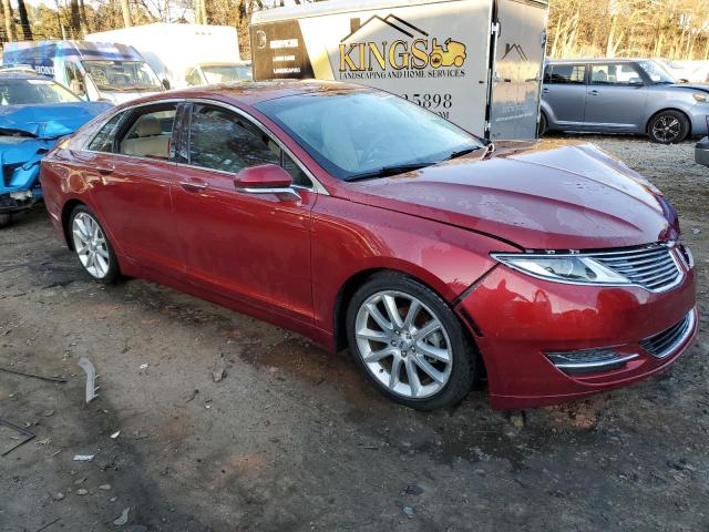 3LN6L2LUXFR608401 - 2015 LINCOLN MKZ HYBRID RED photo 4