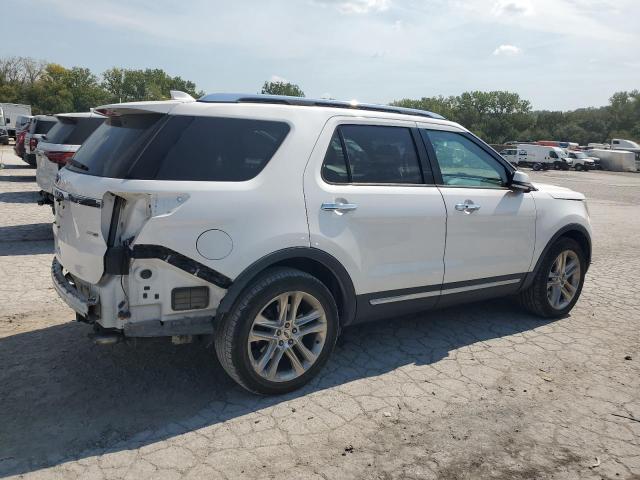 1FM5K8F87GGC21054 - 2016 FORD EXPLORER LIMITED 白色 照片 3