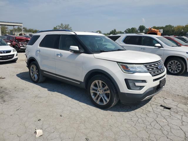 1FM5K8F87GGC21054 - 2016 FORD EXPLORER LIMITED 白色 照片 4