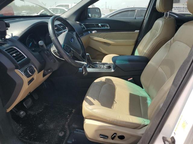1FM5K8F87GGC21054 - 2016 FORD EXPLORER LIMITED 白色 照片 7