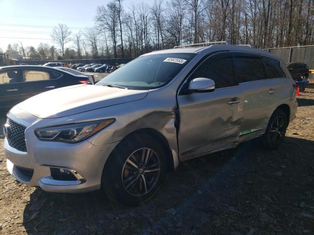 5N1DL0MM6HC517654 - 2017 INFINITI QX60 SILVER photo 1