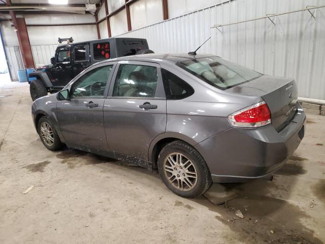 1FAHP3FN1AW162114 - 2010 FORD FOCUS SE GRAY photo 2