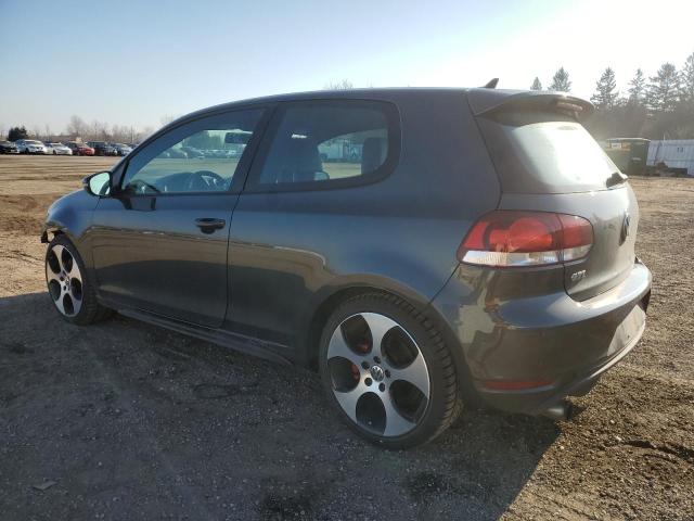 WVWEV7AJ7AW200427 - 2010 VOLKSWAGEN GTI GRAY photo 2