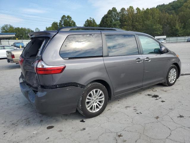 5TDYK3DC7FS567248 - 2015 TOYOTA SIENNA XLE ნაცრისფერი ფოტო 3