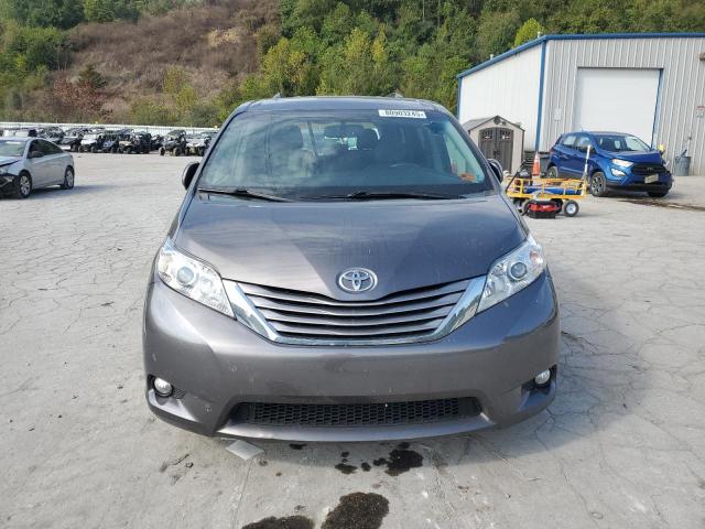 5TDYK3DC7FS567248 - 2015 TOYOTA SIENNA XLE ნაცრისფერი ფოტო 5