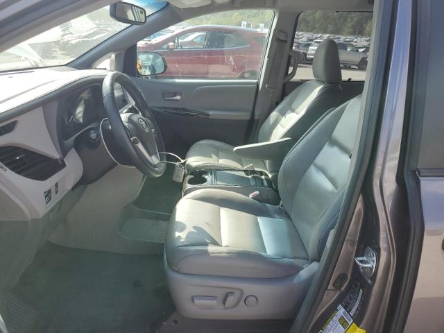 5TDYK3DC7FS567248 - 2015 TOYOTA SIENNA XLE ნაცრისფერი ფოტო 7