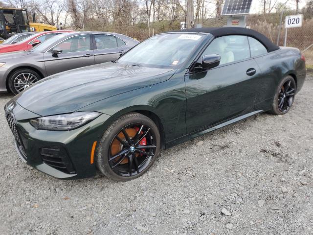 WBA63AT07RCP43301 - 2024 BMW M440XI GREEN photo 1