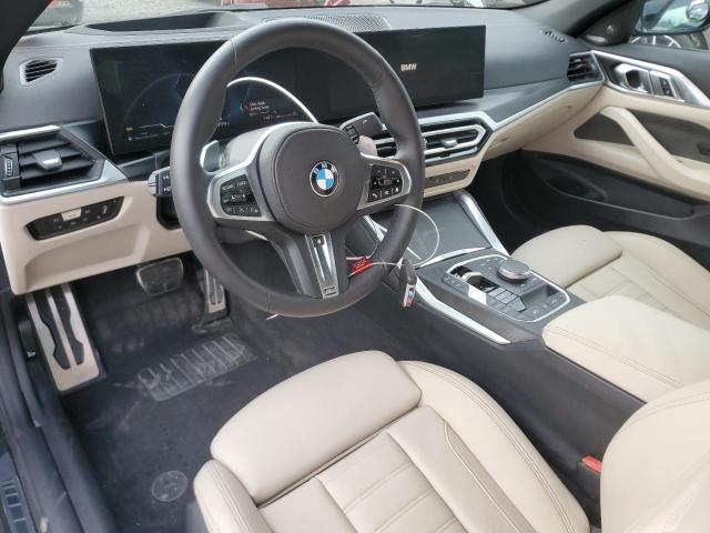 WBA63AT07RCP43301 - 2024 BMW M440XI GREEN photo 8