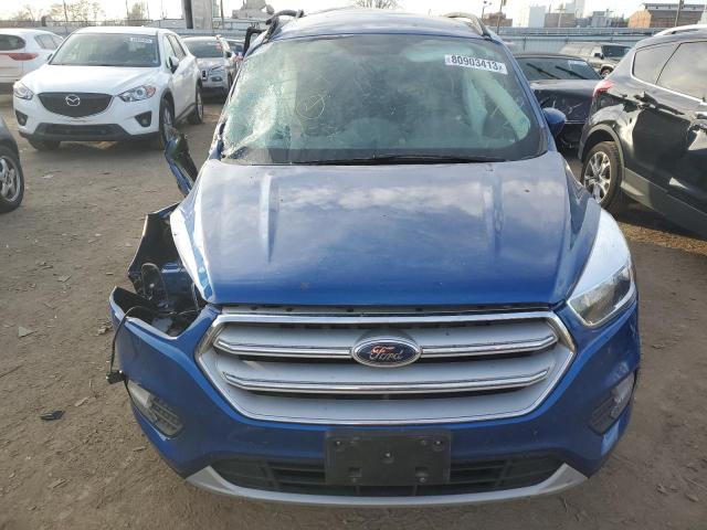 1FMCU0GD0JUA82599 - 2018 FORD ESCAPE SE BLUE photo 5