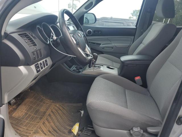 3TMLU4EN7FM183898 - 2015 TOYOTA TACOMA DOUBLE CAB SILVER photo 7