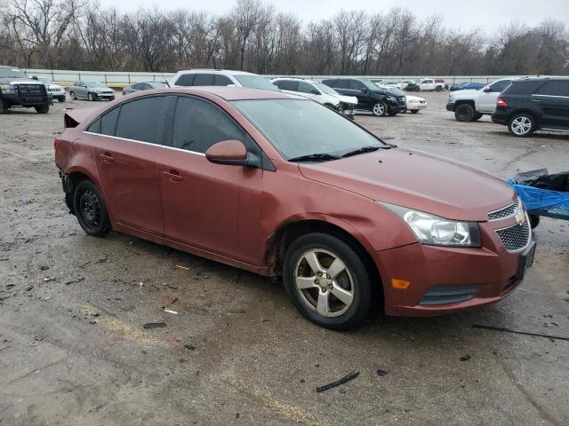 1G1PF5SC3C7368694 - 2012 CHEVROLET CRUZE LT ORANGE photo 4