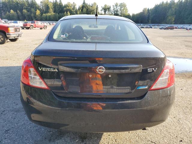 3N1CN7AP9CL941640 - 2012 NISSAN VERSA S BLACK photo 6
