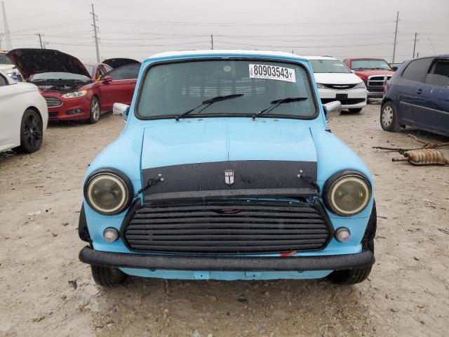 SAXXL2S1020366415 - 1988 AUSTIN MINI BLUE photo 5