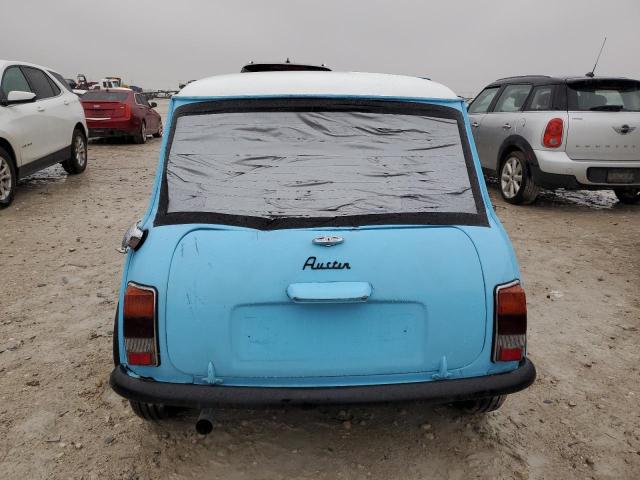 SAXXL2S1020366415 - 1988 AUSTIN MINI BLUE photo 6